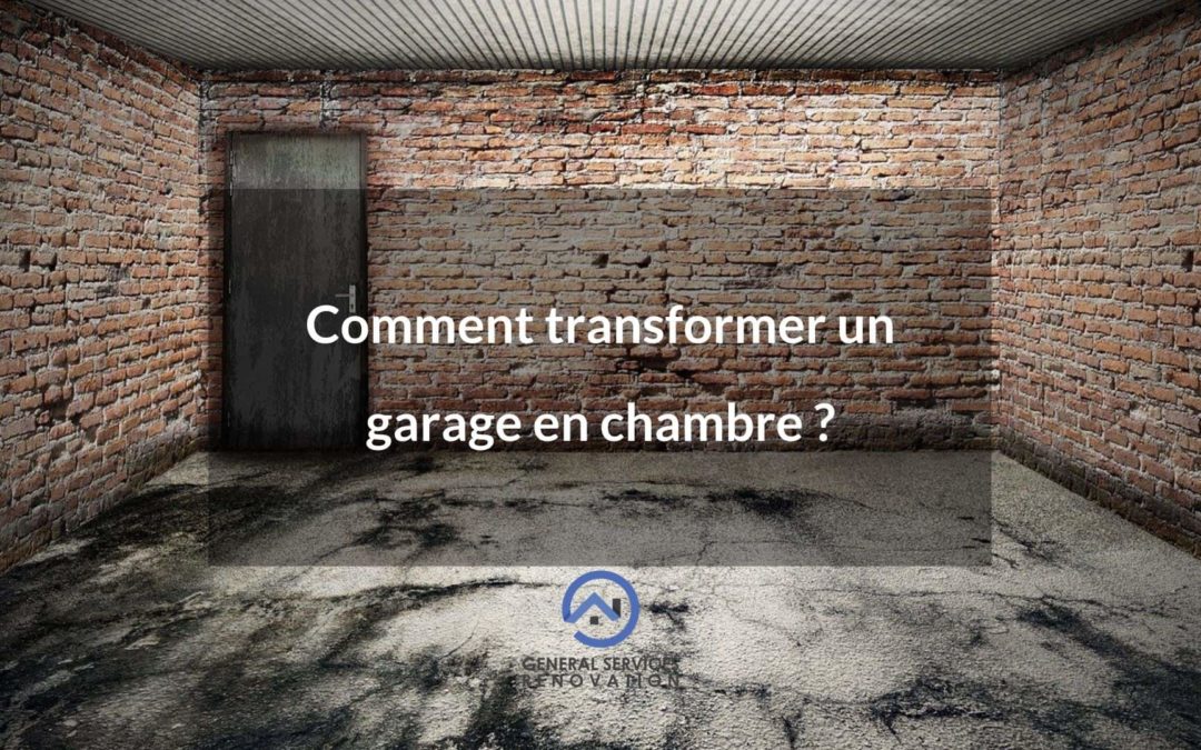 Transformer un garage en chambre